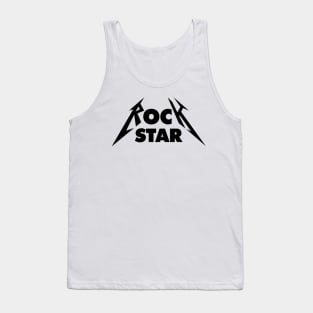 Metallica 'Rock Star' Design Tank Top